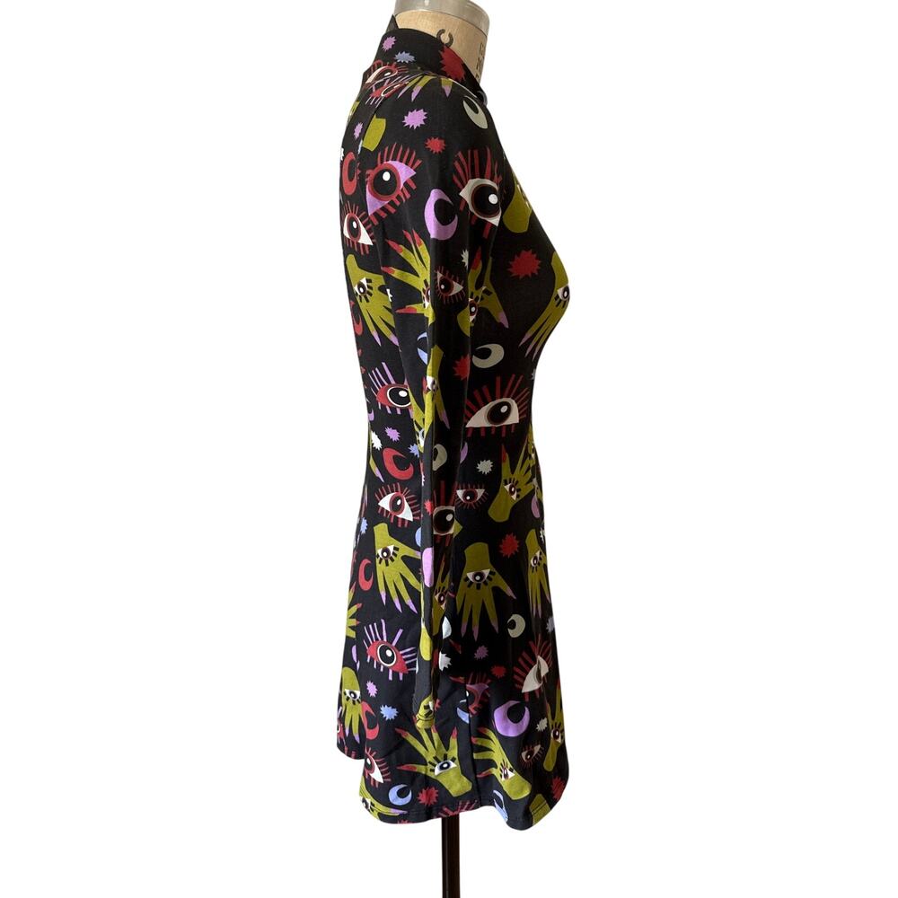 Nooworks Tonya Dress in Witchy Ways Size XS XSmall - Picture 2 of 7